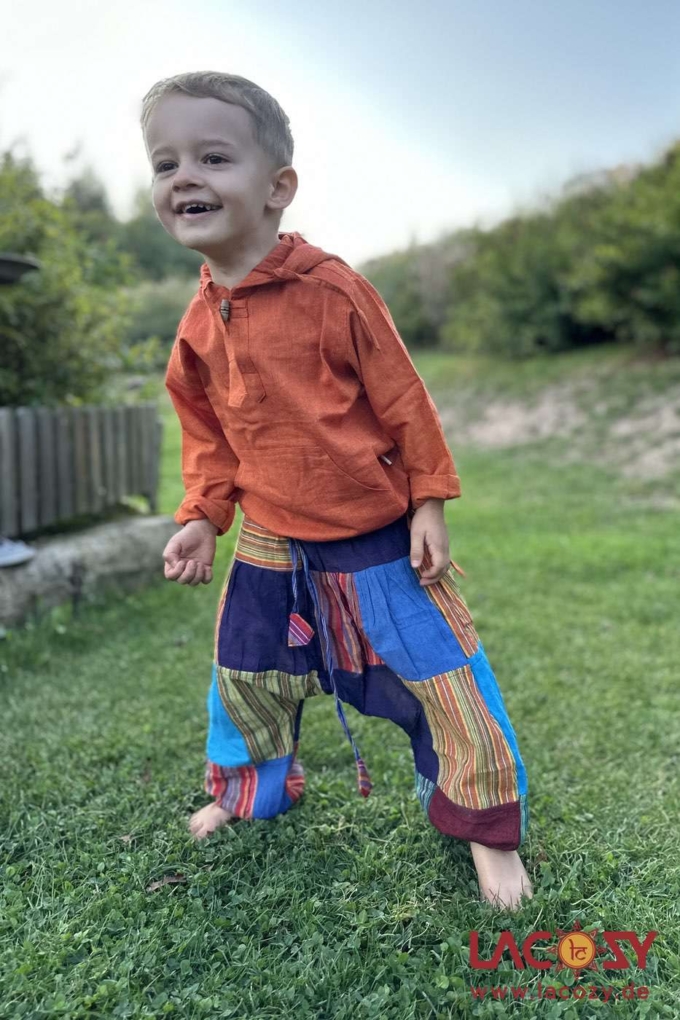 Kinder Patchwork Haremshose | Unisex – Bild 2