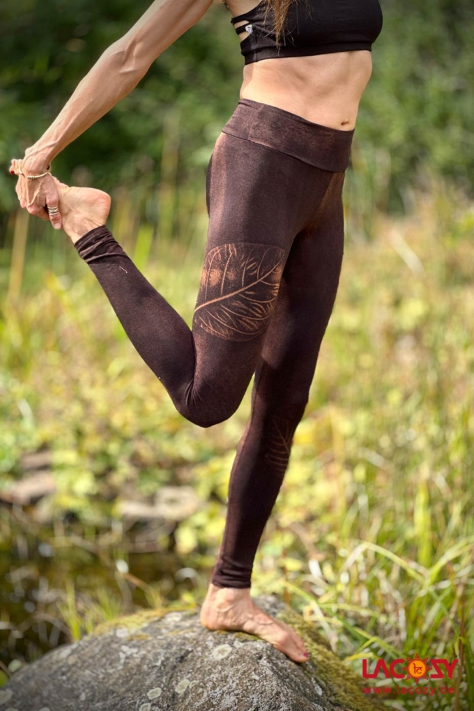 Leggins WILDLEAF Yogaleggings | Braun
