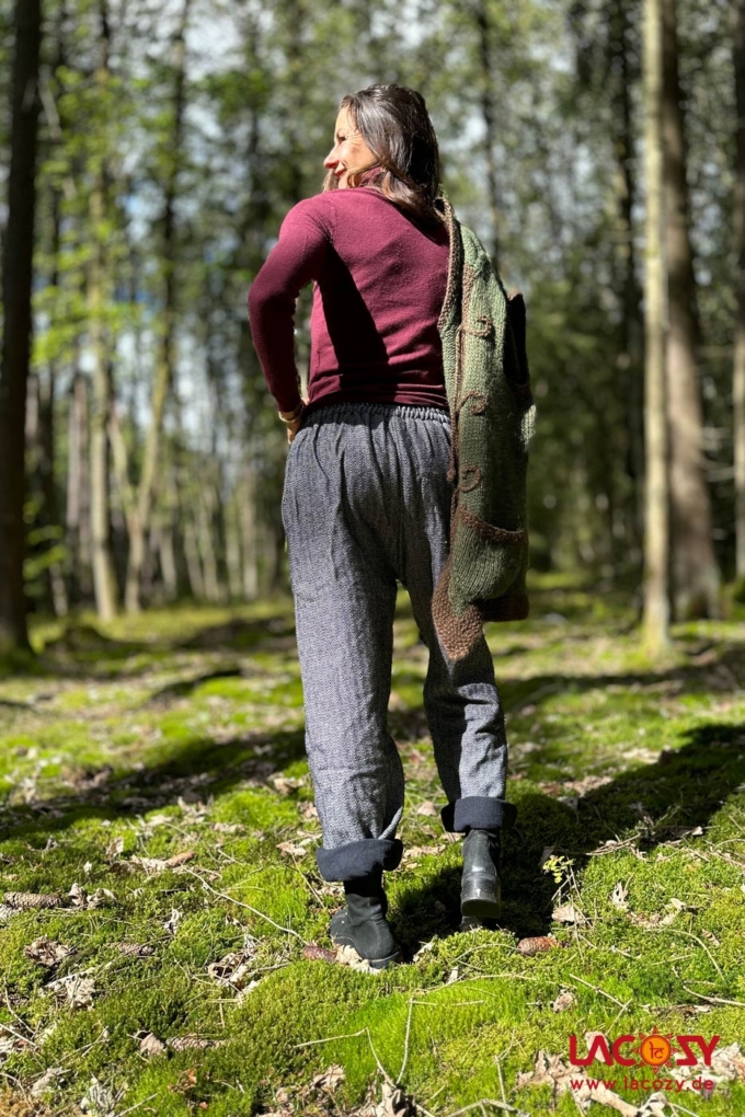 Unisex Winterhose COZY mit Innenfleece | Anthrazit – Bild 4