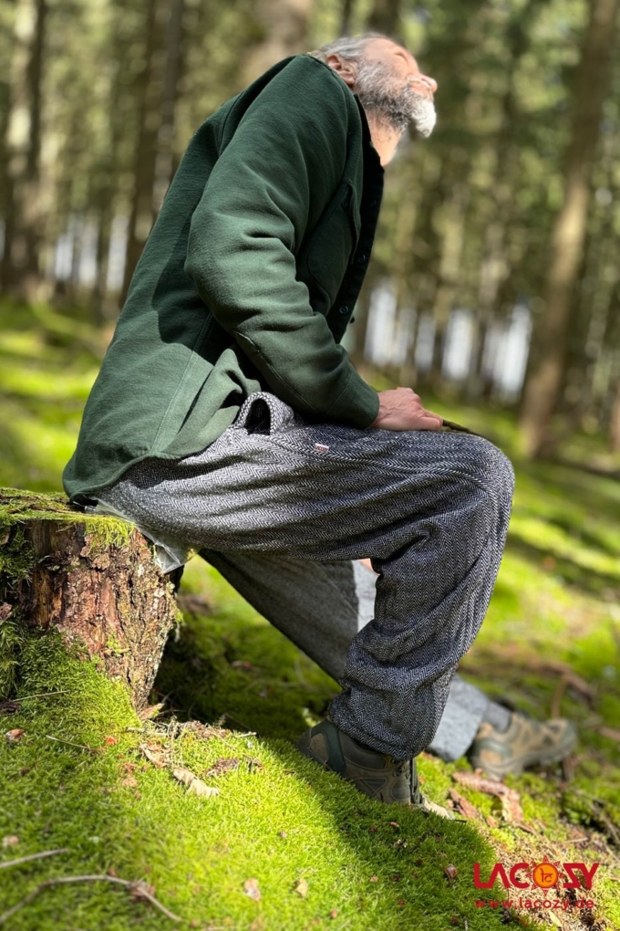 Unisex Winterhose COZY mit Innenfleece | Anthrazit – Bild 6