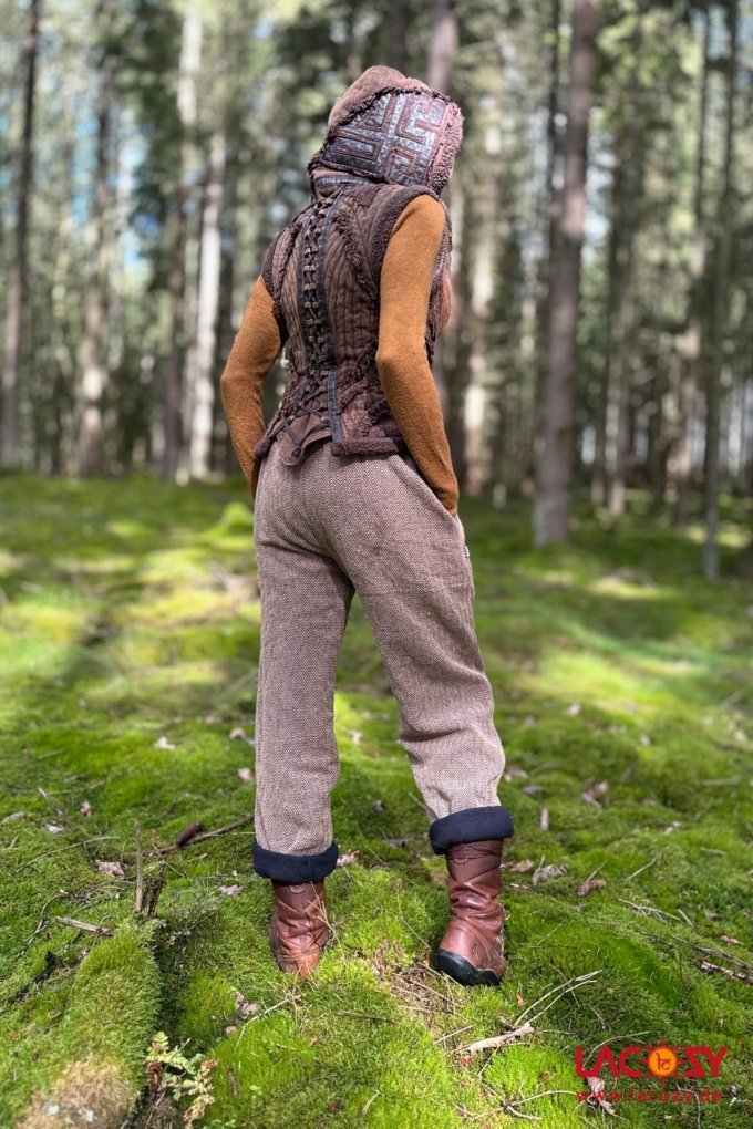 Unisex Winterhose COZY mit Innenfleece | Erdnussbraun – Bild 5