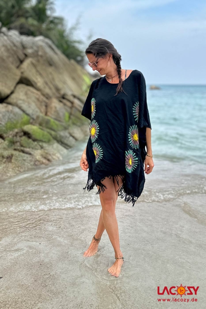 Tunika ZORA – frei und fließend | Batikdesign – Bild 4