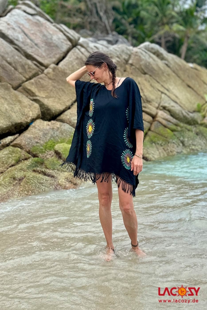 Tunika ZORA – frei und fließend | Batikdesign – Bild 5