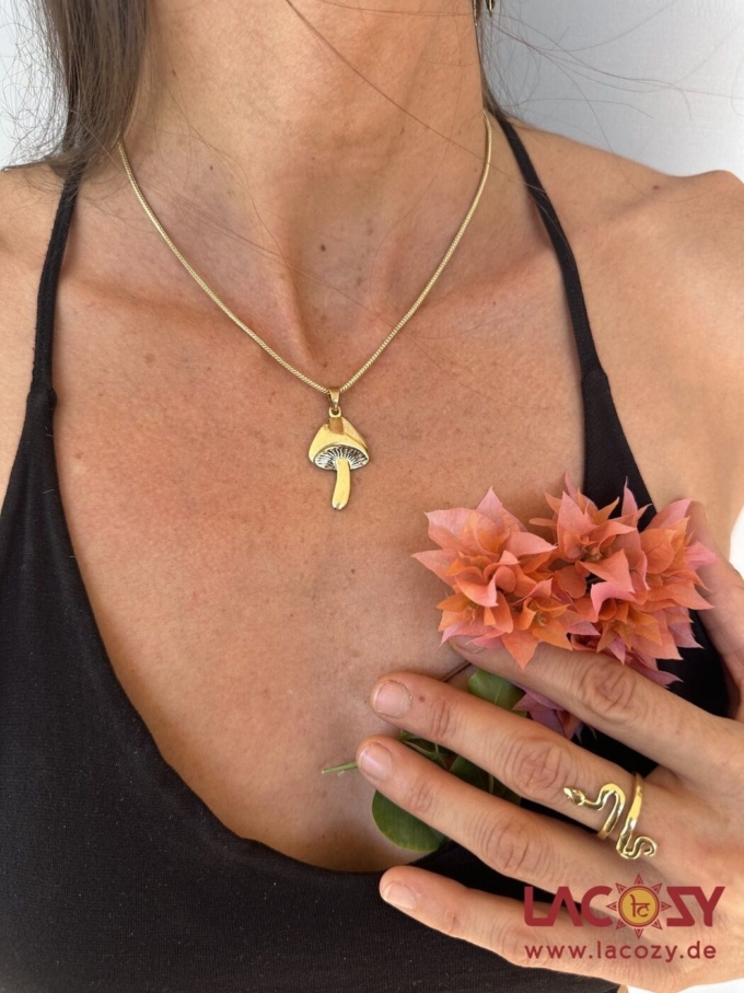 Pilz Kette MIRAR | Gold