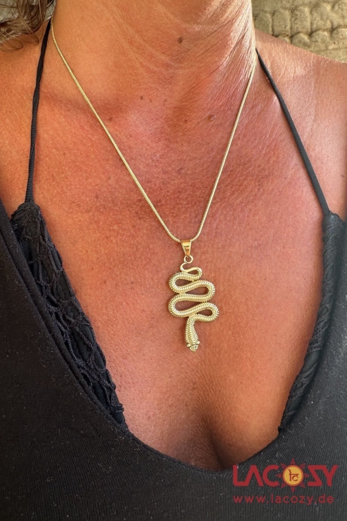 Schlangen Kette ZIVA  | Gold