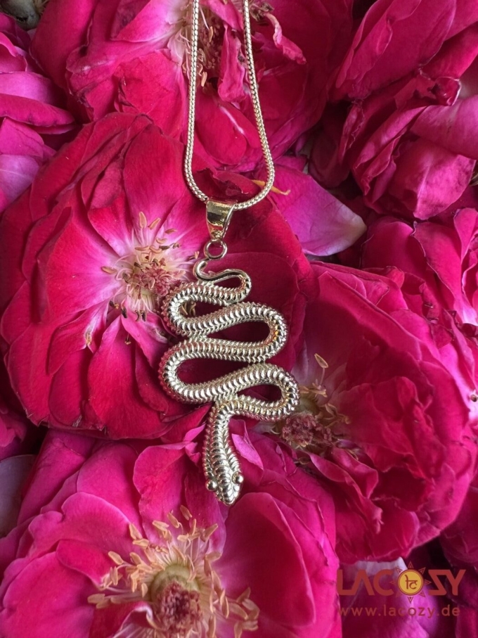 Schlangen Kette ZIVA  | Gold – Bild 2