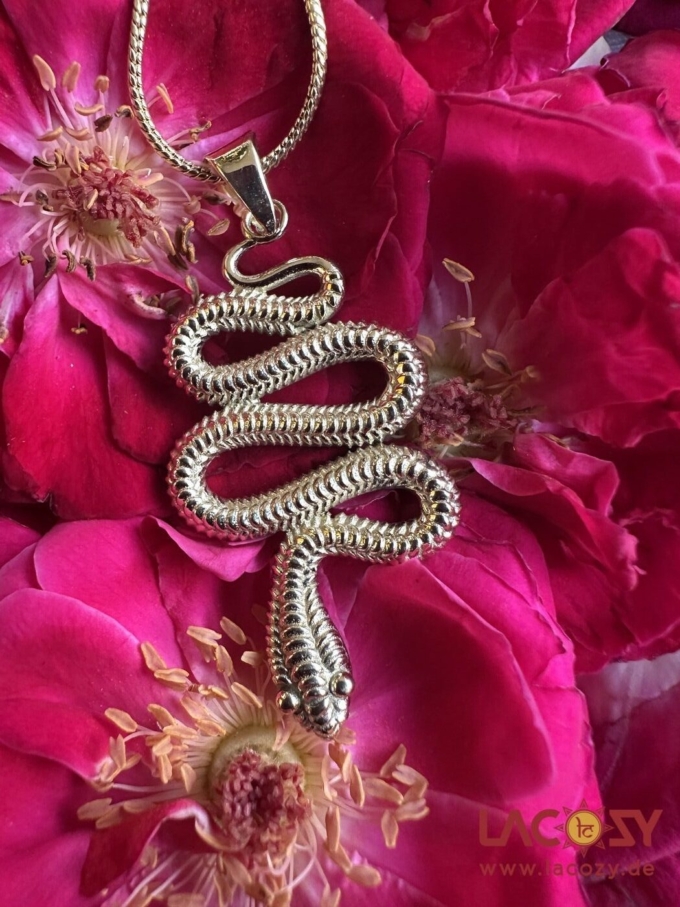 Schlangen Kette ZIVA  | Gold – Bild 3