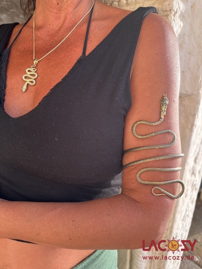Schlangen Kette ZIVA  | Gold – Bild 5