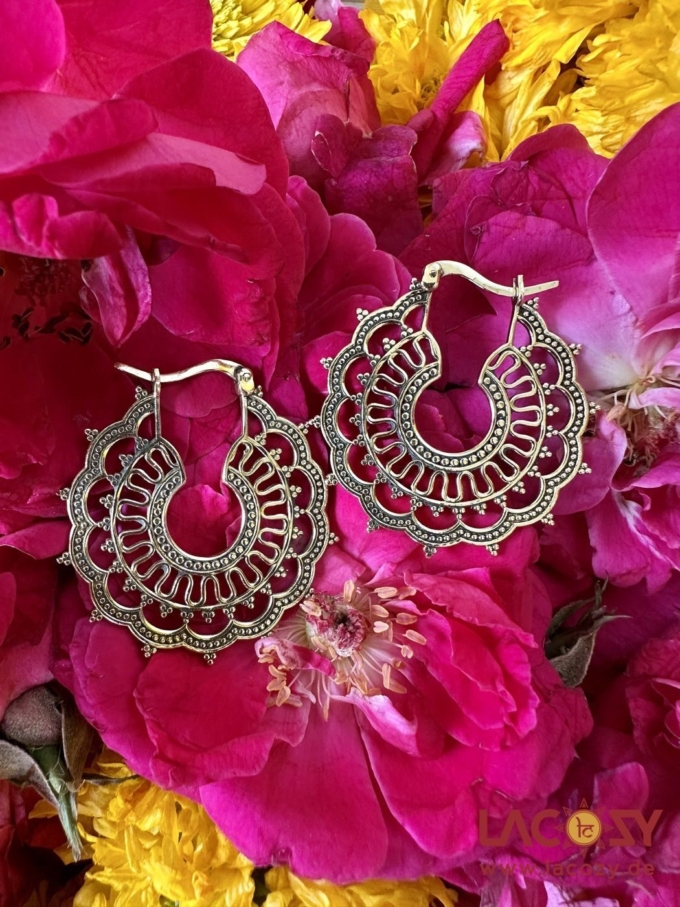 Mandala Kreolen NIVANA  | Gold – Bild 2