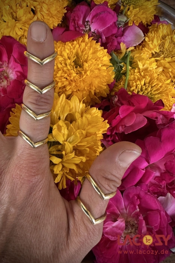 Statement-Ring ZIVA | Gold – Bild 2
