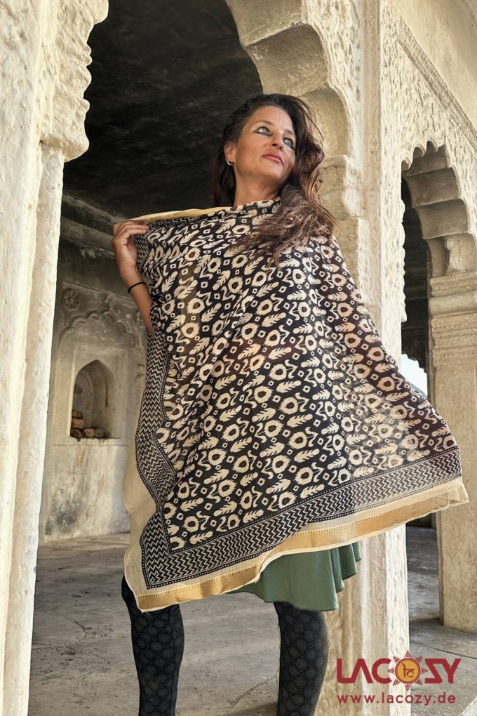 Blockprint Sarong | Baumwolltuch NOOR