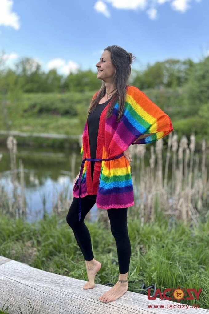Kimono REGENBOGEN Kaftan – Bild 3