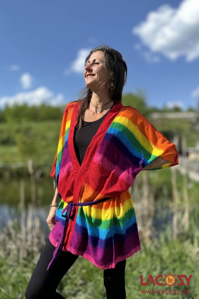 Kimono REGENBOGEN Kaftan – Bild 6