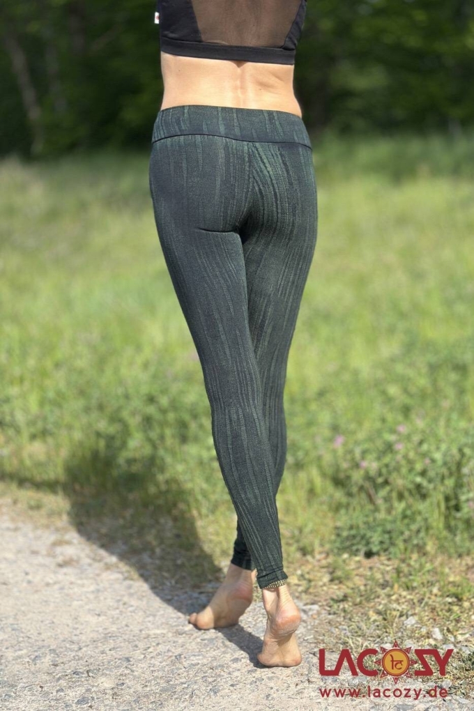 Batik Leggins MATRIX | Petrol