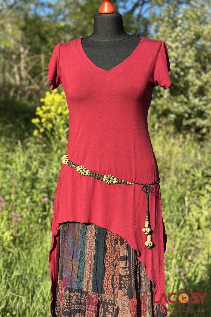 Kokosnuss Gürtel | Hippie Boho Gürtel im Naturlook COCO1 – Bild 5