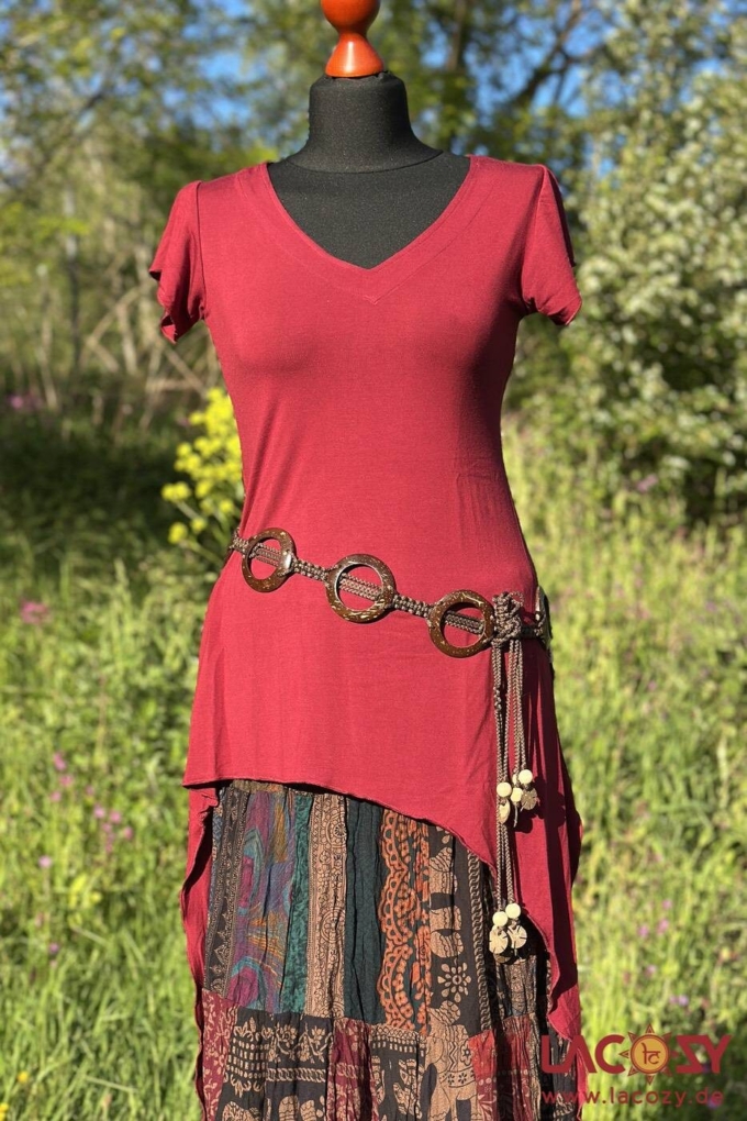 Kokosnuss Gürtel | Hippie Boho Gürtel im Naturlook COCO2